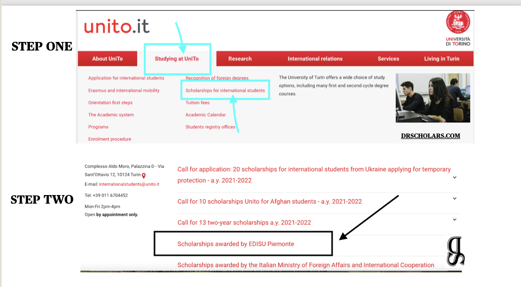 Edisu-piemonte-UNITO-DRscholars