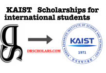 KAIST Scholarship 2026/2027 UPDATED Kaist-scholarships-for-intrnatioanl-students-Drscholars