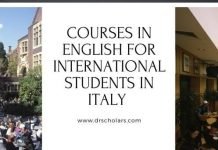 Courses in English for International Students in Italy Universities-In-Italy-For-International-Students