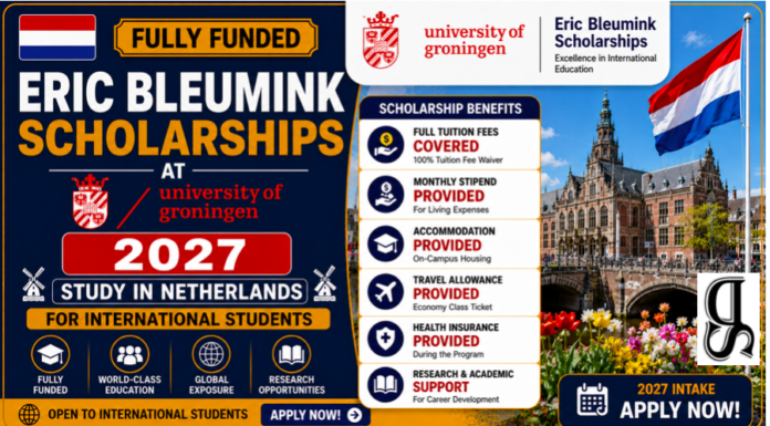 Eric Bleumink Scholarships 2027/ Study In Netherlands eric-bleumink-scholarships-at-university-of-groningen-2027-study-in-netherlands-drscholars