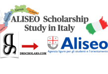 Aliseo Scholarship 2026-2027 / Study in Italy ALISEO-Scholarship-Study-in-Italy-drscholars