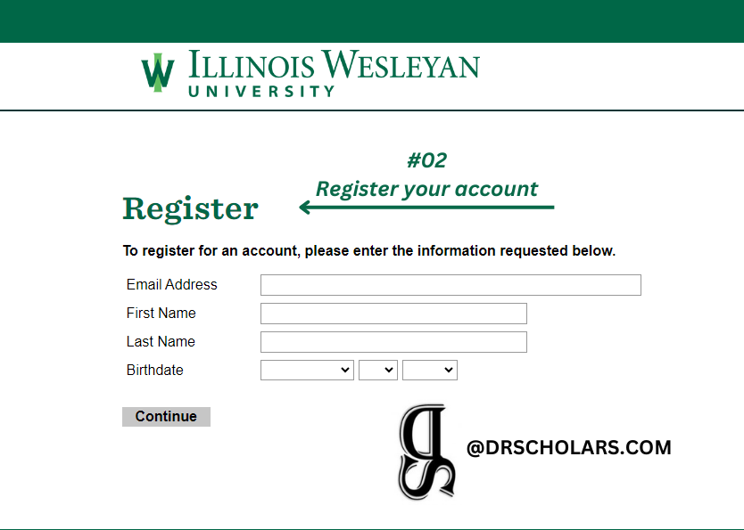 Register-account-illinois-wesleyan-university-Scholarships-USA-Drscholars