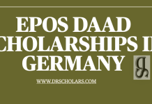 EPOS DAAD Scholarship in Germany 2026/2027 UPDATED! EPOS-DAAD-Scholarship-in-Germany-DRSCHOLARS