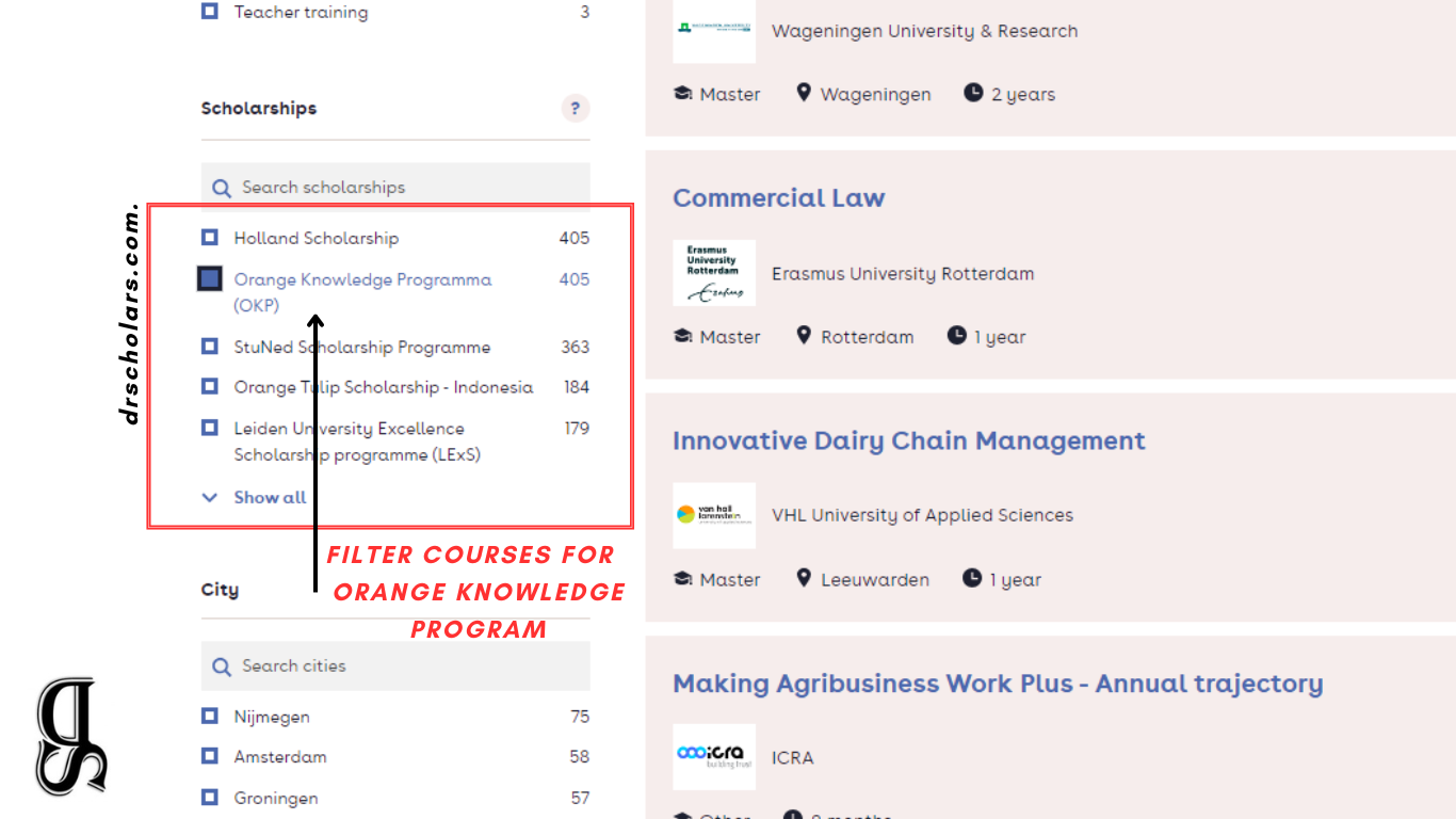 Filter-courses-for-Orange-Knowledge-Program-drscholars