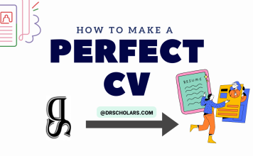 How To Make a Perfect CV how-to-make-a-perfect-CV-drscholars