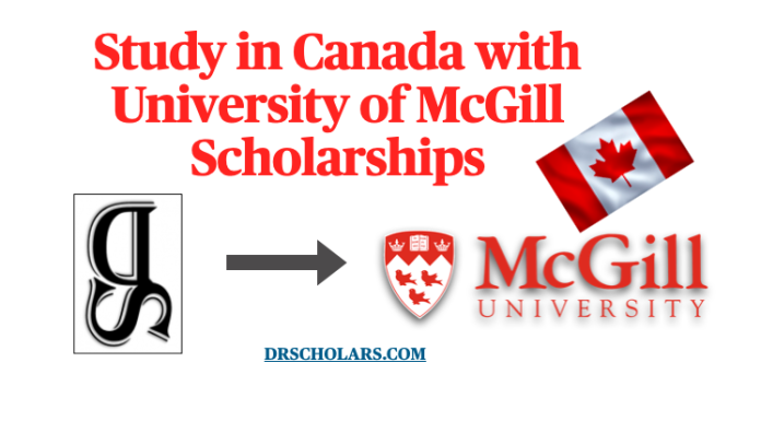 McGill university scholarships 2023-2024/ Study in Canada! McGILL-university-scholarshipsstudy-in-canada-drscholars