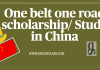 One Belt One Road Scholarship 2026 / Study in China One-belt-one-road-scholarship-Study-in-china