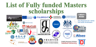 Fully funded Masters scholarships 2024 for international students List-of-Fully-funded-Masters-scholarships-drscholars