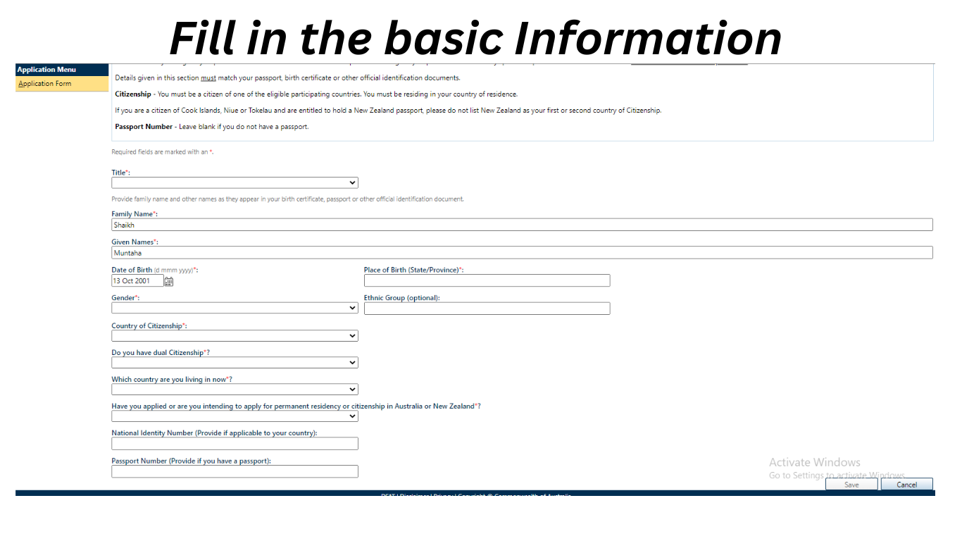 Australian Awards Scholarship 2023 Application Form Pdf Printable Forms Free Online 7478