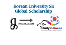 SK Global Scholarship 2026-27/ Study In Korea Updated! sk-global-scholarship-2027-fully-funded-drscholars