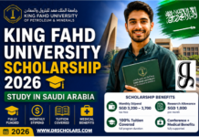 King Fahd University Scholarship 2026/2027 Updated!