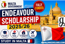 Malta Government Endeavour Scholarship 2025/26 updated!