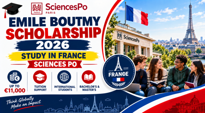 Emile Boutmy Scholarship 2026/ In France Updated! emile-boutmy-scholarship-france-2025-26-updated-drscholars