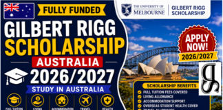 Gilbert Rigg Scholarship 2026/ In Australia updated! gilbert-rigg-scholarship-2026-2027-drscholars