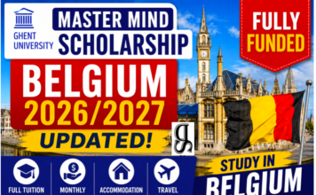 Master Mind Scholarship Belgium 2026/2027 Updated!