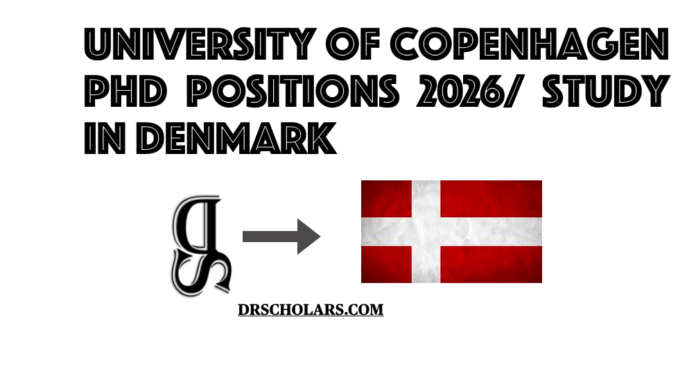 University of Copenhagen PhD Positions 2026/ Study In Denmark University of Copenhagen PhD Positions 2026/ Study In Denmark-drscholars