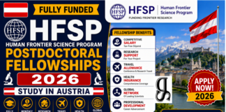 Human Frontier Science Program Postdoctoral Fellowships 2026/ Study In Austria human-frontier-science-program-postdoctoral-fellowships-2026-study-in-austria-drscholars
