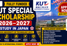 KUT Special Scholarship Program 2026-2027/ Study In Japan kut-special-scholarship-program-in-japan-2026-2027-updated-drscholars