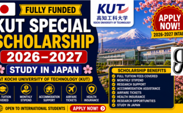 KUT Special Scholarship Program 2026-2027/ Study In Japan kut-special-scholarship-program-in-japan-2026-2027-updated-drscholars