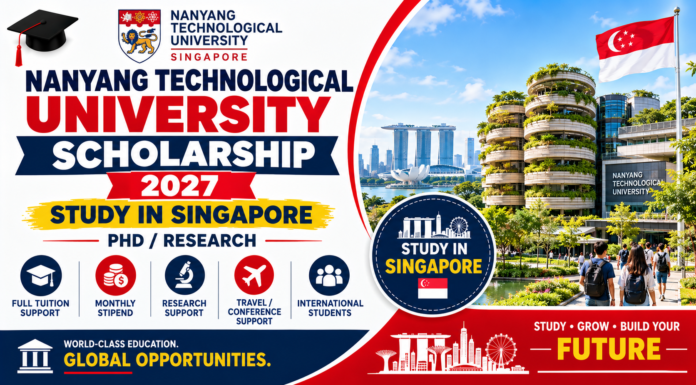Nanyang Technological University Scholarship 2027/ In Singapore nanyang-technological-university-scholarship-2027-study-in-singapore-fully-funded-drscholars