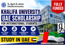 Khalifa University UAE Scholarship 2026-2027 Updated!